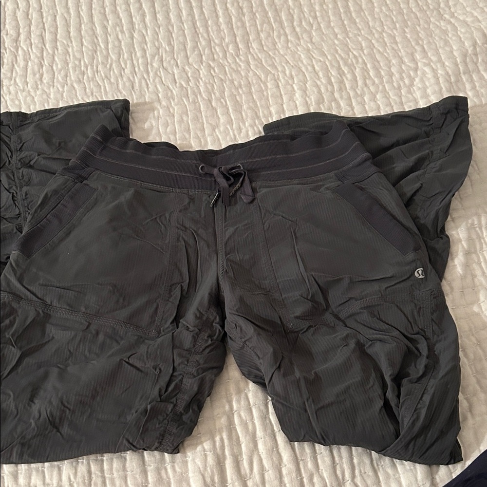 Lulu grey dance studio pants